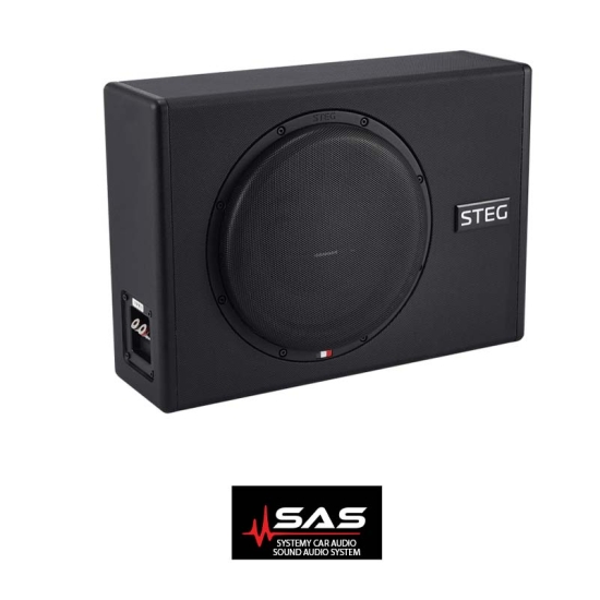 Subwoofer pasywny Steg ST-10P    Subwoofer 10″ 25cm w zabudowie.